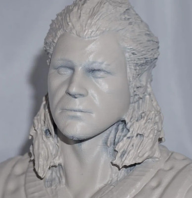 Baldur's Gate 3 - Halsin Bust Statue  | Art Piece