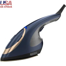 2in1 Iron & Steamer Continuous Steam Ceramic Soleplate Home Fabric Care New