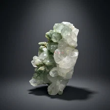 Chlorite-Included Quartz Cluster (Green Phantom Quartz) | Pakistan