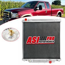 Aluminum 4-row Radiator Fit 2003-2007 Ford F-250 F350 Excursion 6.0l Powerstroke