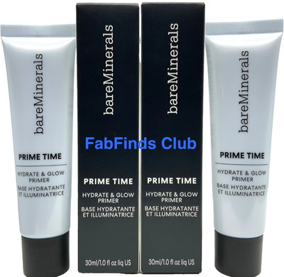 2x Bare Minerals Prime Time Hydrate & Glow Primer
