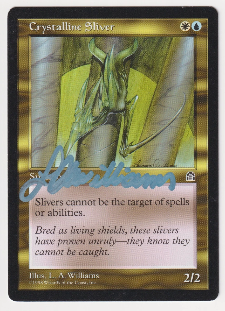 Crystalline Sliver Magic: The Gathering Individual Trading Card