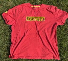 Vintage Scuderia Ferrari Puma T-Shirt Formula One Enzo F40 F50 Laferrari F80