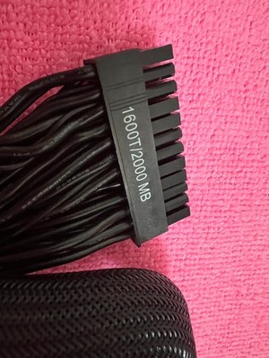 EVGA SUPERNOVA   18P+10P TO  24 PIN MOTHER BOARD  CABLE FOR 650-1600W G3 P3 G5