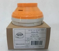 (set of 5) Edwards SIGA-PD EST Intelligent Photoelectric Smoke Detector