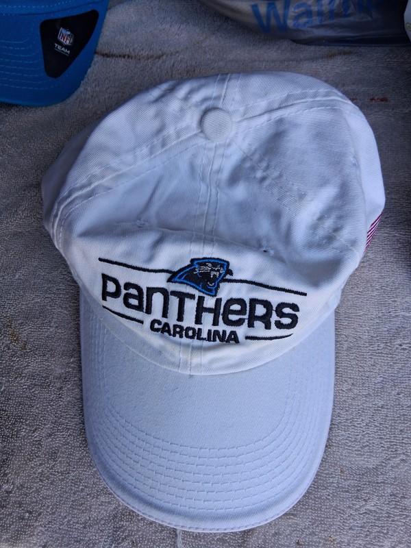 Vintage 90s Reebok Carolina Panthers NFL Adjustable  Cap Hat 