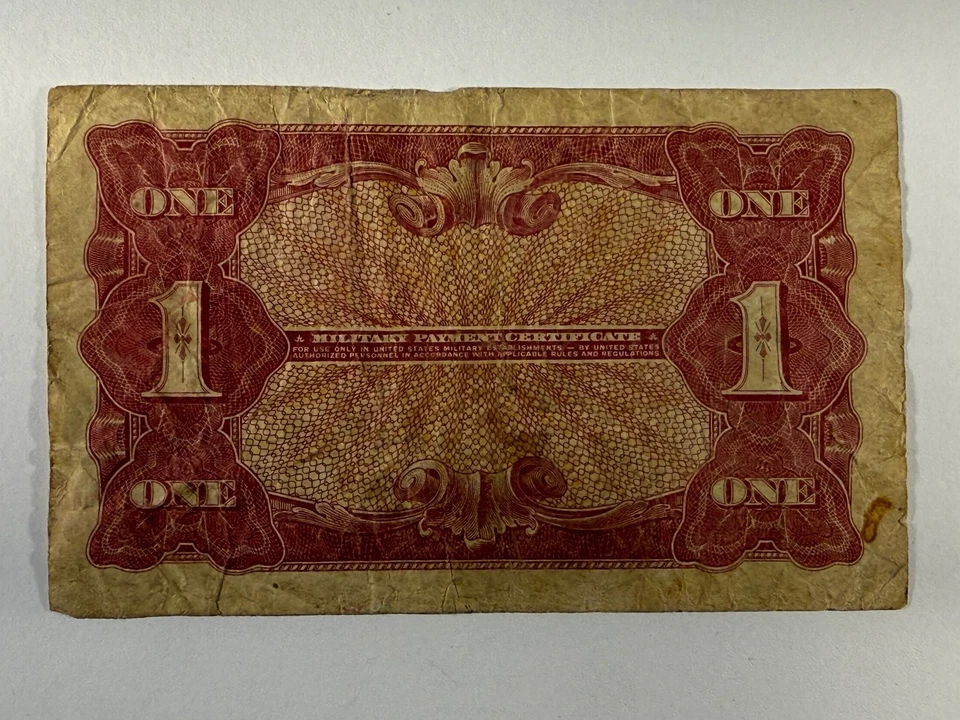 1965 U.S. $1 Dollar Military Payment Certificate Series 641 P#M61 SPC1547 - Image 2 of 2