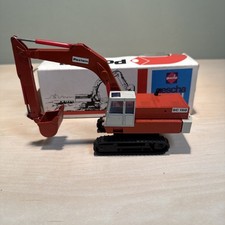 Gescha Model Poclain 1:50 Scale SC150 Diecast Vintage Excavator Damaged Box
