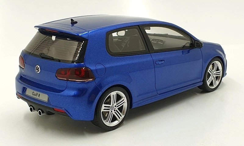 Volkswagen Golf VI R 2010 Otto Mobile escala 1/18 resina OT412 - azul ascendente Foto 2 de 4