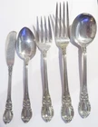 American Victorian by Lunt Sterling Silver Dinner Size Place Setting 5pc