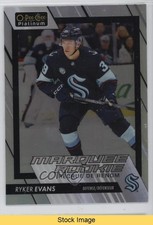 2023-24 O-Pee-Chee Platinum Marquee Rookies Rainbow Ryker Evans #289 READ zj5