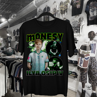 m0NESY Team Falcons Bootleg T-Shirt - CS2 Esports Vintage Gaming Tee