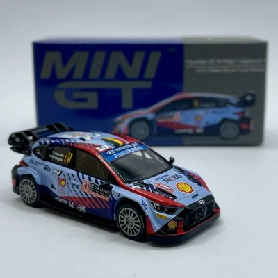TSM MINI GT HYUNDAI i20 N RALLY 1 HYBRID #11 2024 RALLY MONTE CARLO WINNER