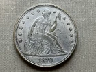 1870 Seated Liberty Dollar U.S. Coin $1 Free Shipping