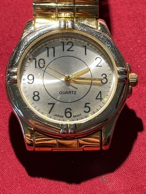 Advance Stainless Steel Watch Vintage PUR54903W Quartz New Battery Runs, Nice