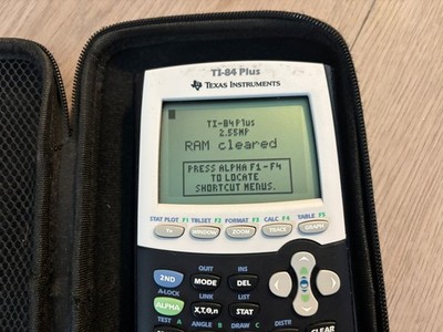 Texas Instruments TI-84 Plus Grafikrechner- Blau (TI-84 PLUS)