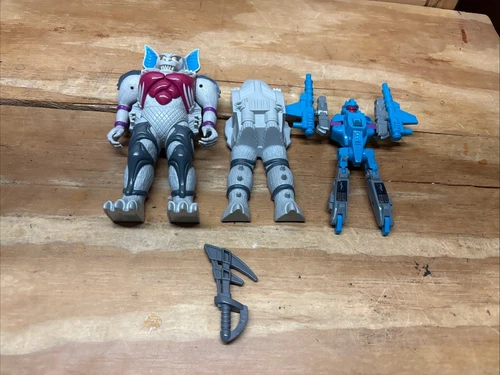 Vintage 1988 Transformers G1 Pretenders Decepticon Bomb Burst Figure Hasbro