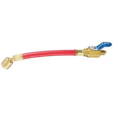 Yellow Jacket 25602 High Side Hose, Low Loss, 9 In, Red