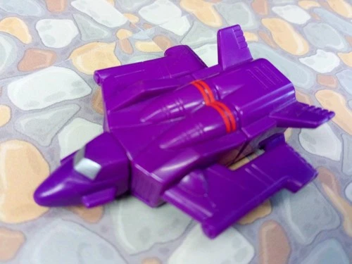 Vintage 1984 Bandai GOBOTS GO BOTS WENDY'S  -  ODD BALL  Purple jet
