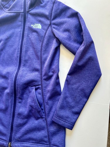 The North Face Women's Raschel Parka Hoodie Sweatshirt Jacket Purple SMALL - Picture 4 of 10