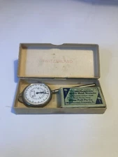 Dietzgen 1719B Vintage Swiss Drafting Layout Map Measuring Meter Analog + Tacks