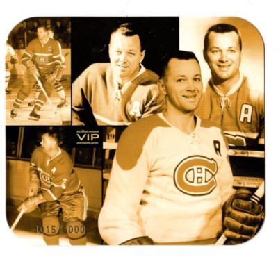 2003-04 ITG In The Game VIP Collage Doug Harvey HOF Insert # 1015/6000 Canadiens