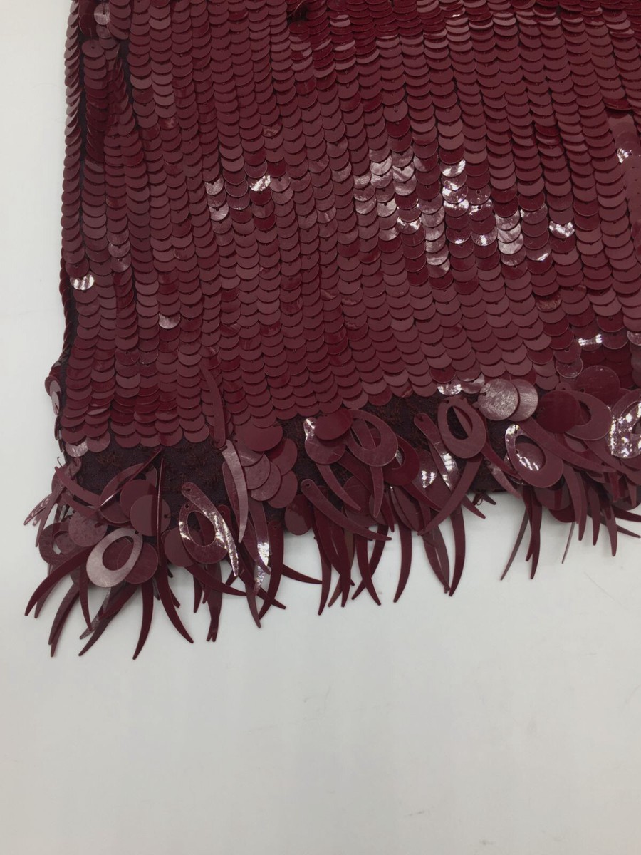 Dries Van Noten 0109031220605 関税送料込 $1220 Dries Van Noten Women's Red Sequin Embellished