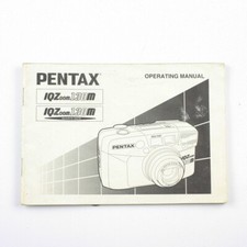 Pentax IQZoom 130M  IQZoom 130M Quartz Date Camera Manual Instruction Booklet