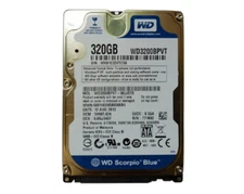 Western Digital 320GB WD3200BPVT SATA 2.5" Laptop HDD Hard Disk Drive