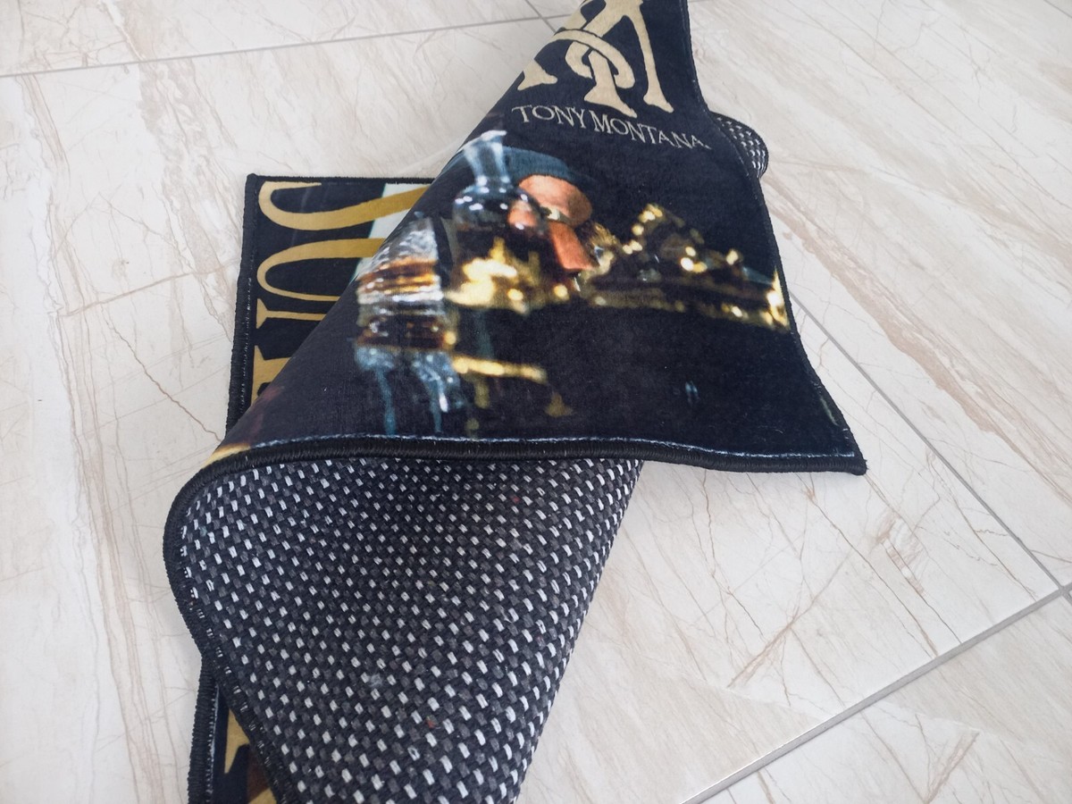 その他 SCARFACE THROW RUG Scarface Rug,Scarface Area Rug,Scarface Home Decor Rug,Fan