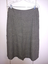 HANNA ANDERSSON LADIES 100 RAYON MIDI-SKIRT-L-ELASTIC BACK-NICE
