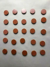 LEGO Flat Tile 2 X 2 Round-  Brown 14769 (25 Count bag)  New!