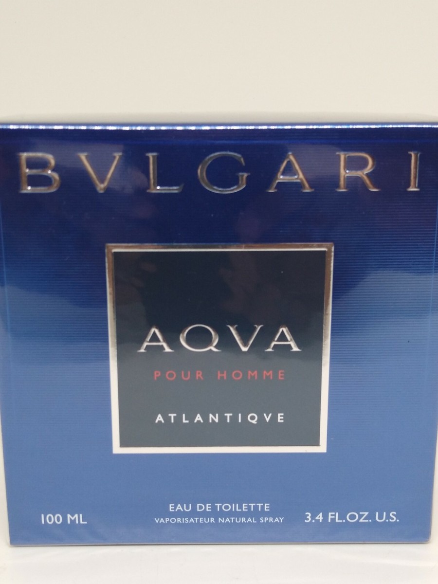 Bulgari Aqua Atlantiqve POUR HOMME 100mL/3.4oz EDT Discontinued