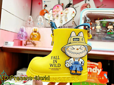 POP MART Labubu The Monsters FALL IN WILD RAIN BOOT Bag NEW POP MART Labubu The Monsters FALL IN WILD RAIN BOOT Bag NEW