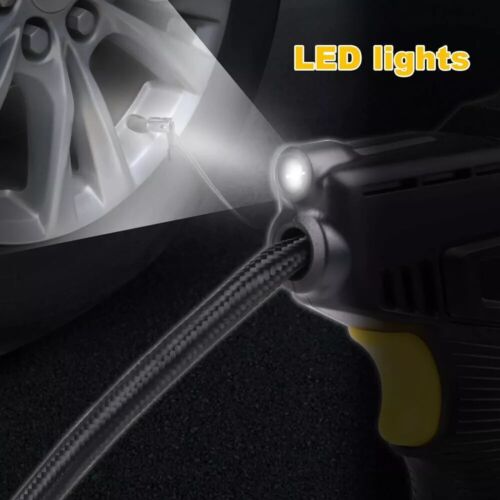 Cordless Rechargeable Digital Car Tyre Inflator Tire Air Compressor Pump UK NEW· - Picture 8 of 15