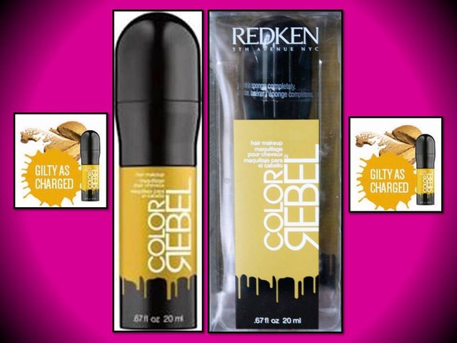 REDKEN COLOR REBEL TEMPORARY HAIR MAKEUP GUILTY AS CHARGED GOLDEN