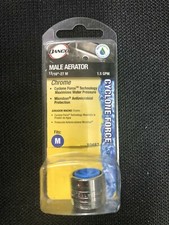 10487 DANCO MALE AERATOR CHROME 13/16"-27 MALE CYCLONE FORCE MICROBAN