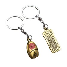 Bag Hanging Keyboard Key Chain Key Holder Computer Key Ring Couple