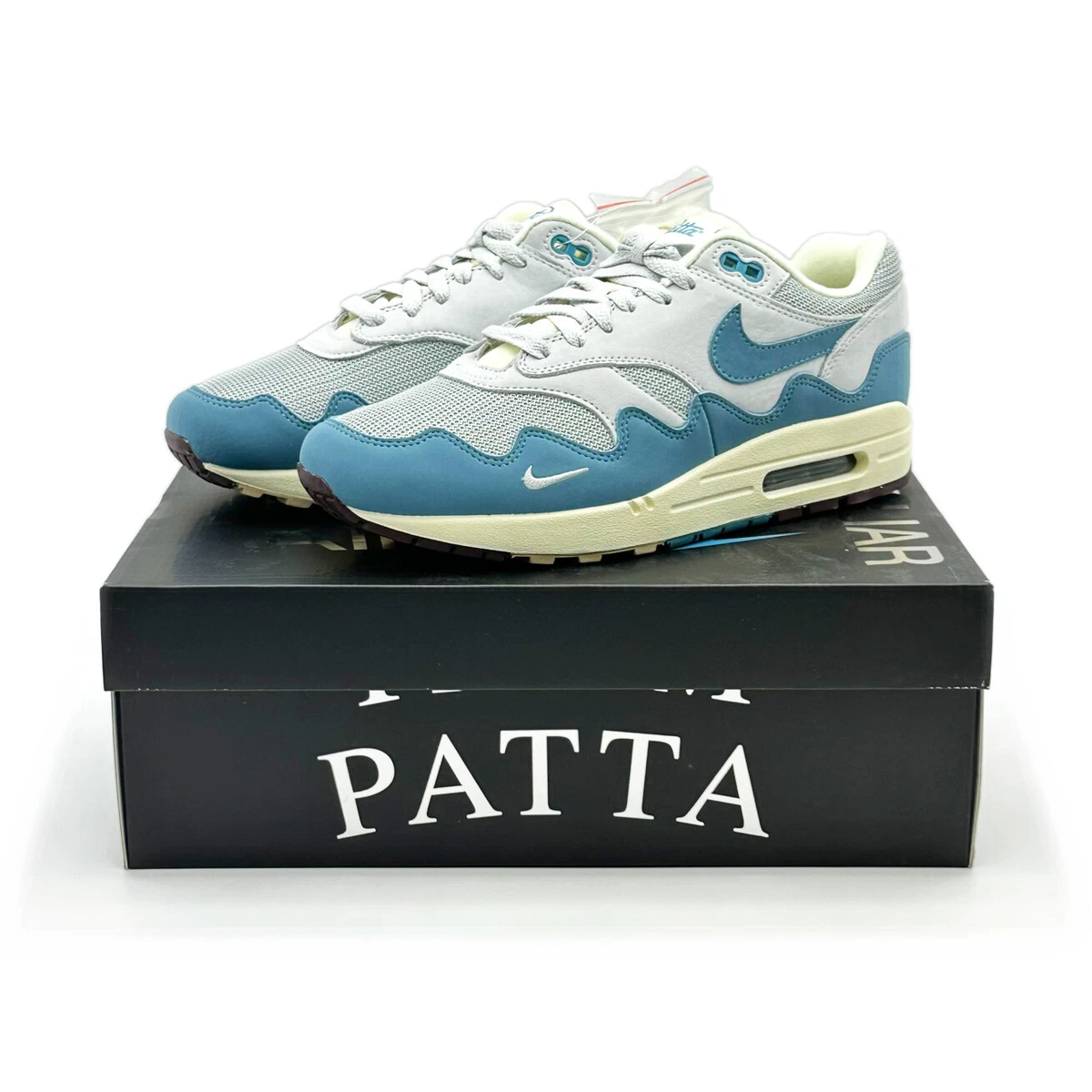 Nike Patta x Air Max 1 'Noise Aqua' DH1348-004 US 10