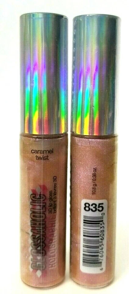 Brillo de labios Hard Candy Glossaholic 0,38 oz sellado elige tu tono raro Foto 4 de 4