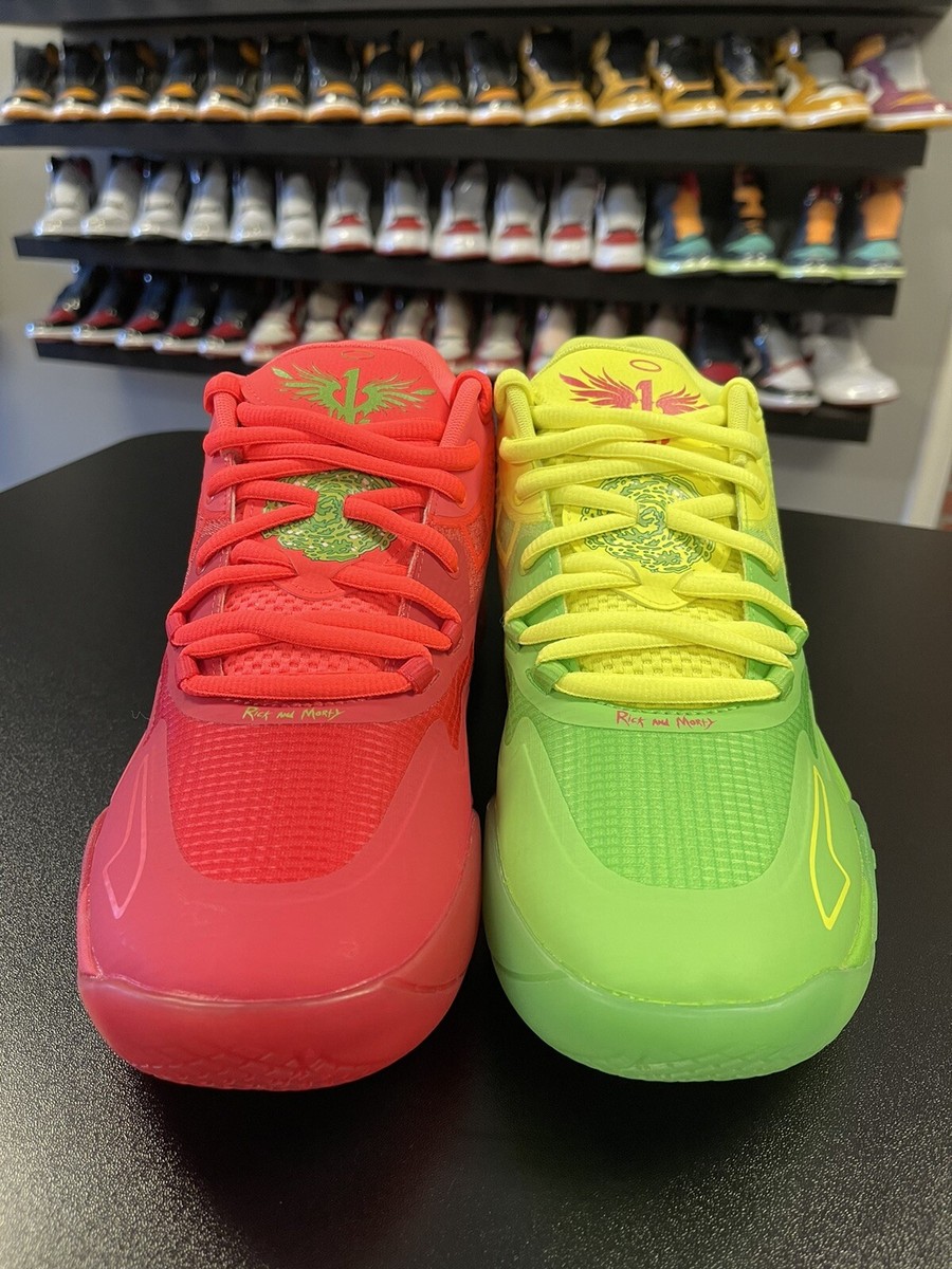 Size 8.5 - Puma MB1 Lamelo Ball Rick and Morty Men display picture 2