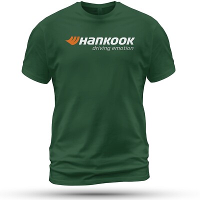 Hankook Tire Logo T-Shirt Funny Size S-5XL Made in USA