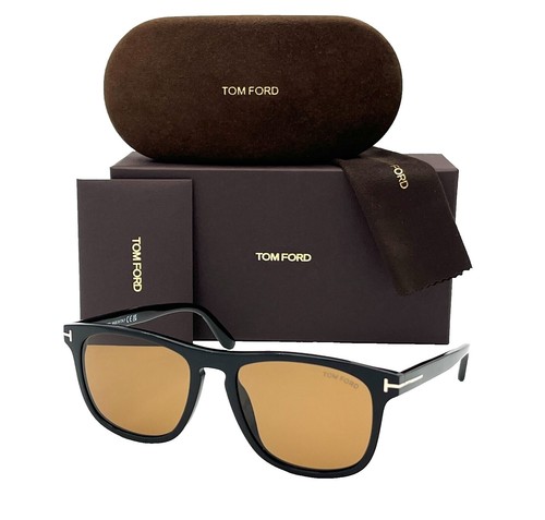 Tom Ford Dax TF751-N 01A Black Square Sunglasses Frame 50-22-145