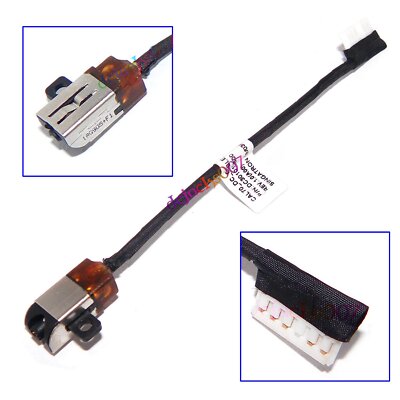 DC IN Power Jack Dell Inspiron 15-5570 i5570 i5575 15-5575 Replace to cable