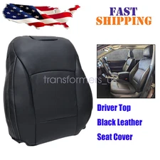 New Driver Back Leather Seat Cover Balck For 2015-2019 Subaru Outback Legacy