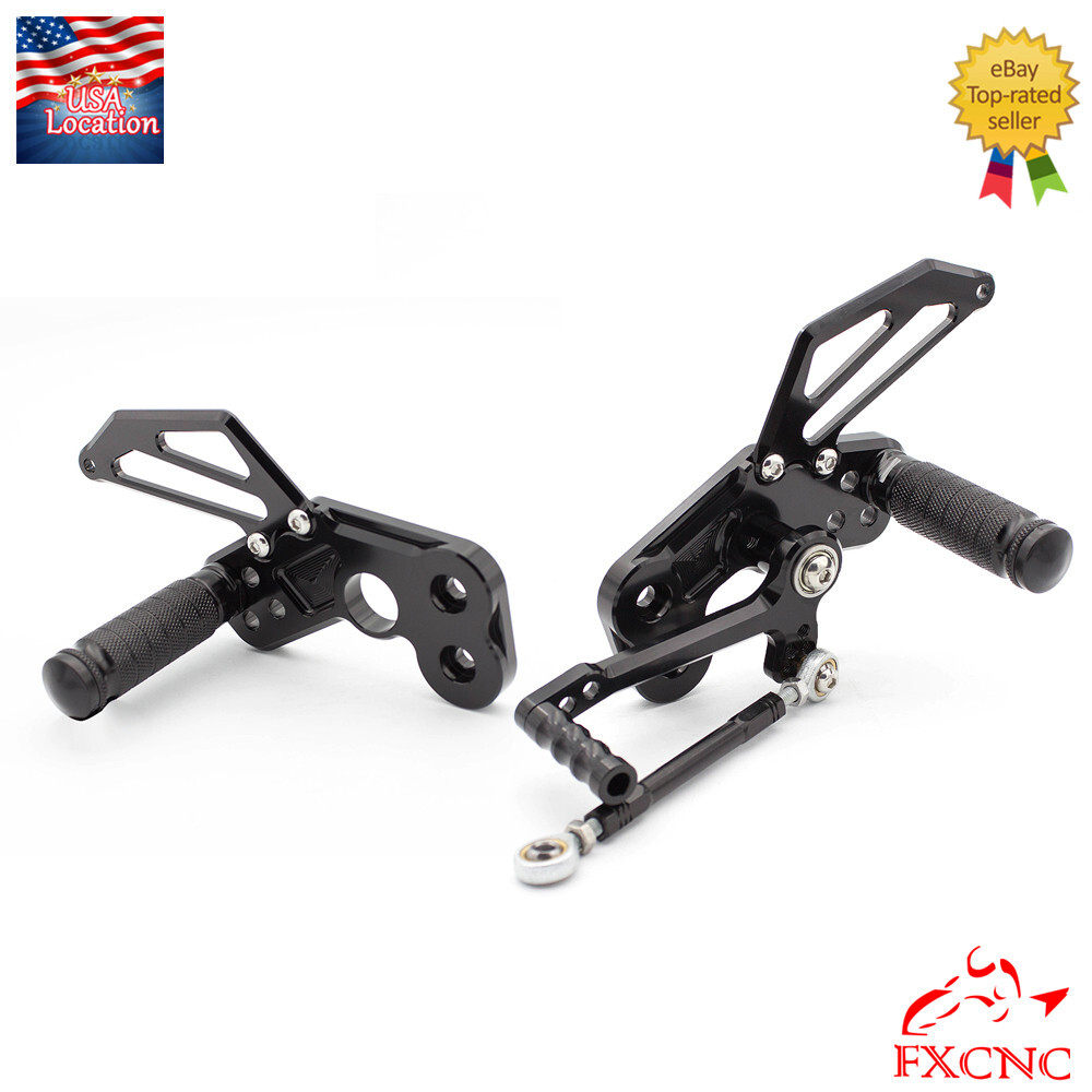 For Kawasaki Z125 Pro 2016-2021 CNC Rearset Footpeg Pedals Set