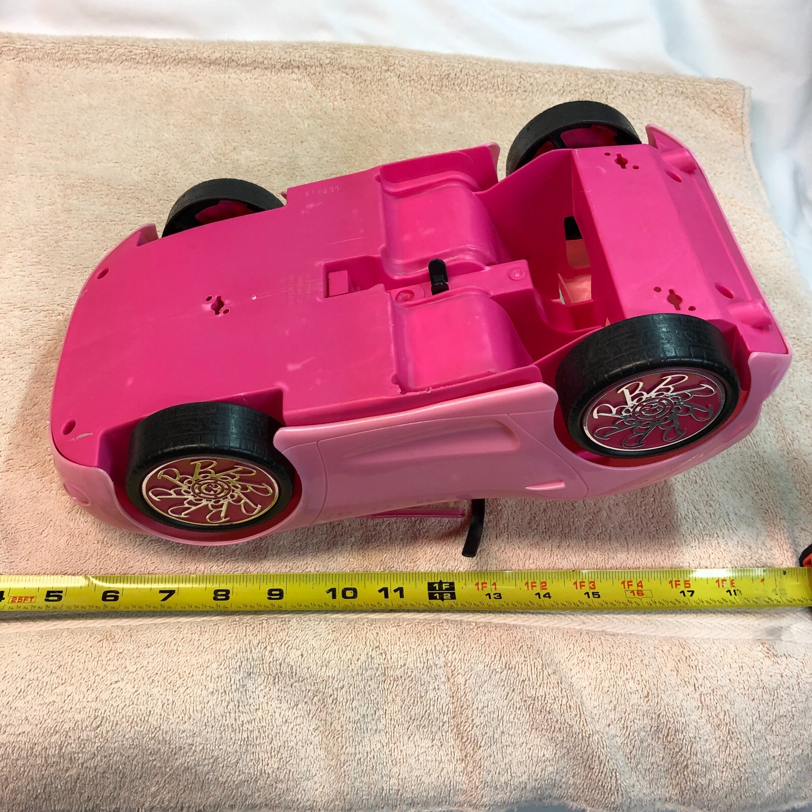 MATTEL BARBIE GLAM PINK CONVERTIBLE SPORTS CAR Ages 3+ eBay