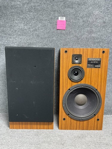 Kenwood JL-670 3 Way 3 Speakers Pair, High Power Handling Air Suspension System - Picture 20 of 20