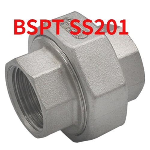 Accoppiatore unione presa maschio 1/8"" 3/8"" 1/2"" -4"" BSP NPT donna inox - Foto 16 di 16