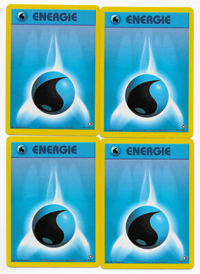 Play Set Water Energy # 111/111 Common Neo Genesis 2001 DE Excellent Mint Vintage